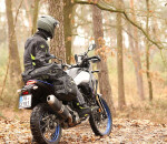 Bunda na motorku Nazran Cavell Tech-Air black/grey/fluo černá