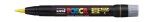 Uni-ball, PCF-350, Posca, akrylový popisovač se štětečkovým hrotem, kusový, ks Barva: