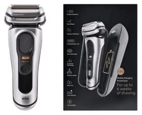 Braun Series 9 Pro+ 9577cc WetDry / Holicí strojek / Pánský / Planžetový / 60 min provoz / Na tvář (9577cc)