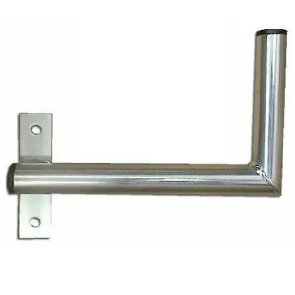 OEM Držák antény na okno levý 25 cm / Konzola / průměr 28 mm / galvanický zinek (K25O28L)