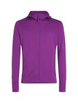 ICEBREAKER Mens Mer 260 QuantuMens IV LS Zip Hoodie, Passion (vzorek) velikost: S