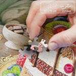 Puzzle Cherry Pazzi 1000 dílků - Sladké potěšení - dort