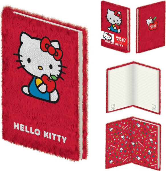 Hello Kitty Plyšový blok A5 - EPEE