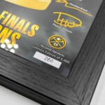 Obraz Denver Nuggets NBA 2023 Champions Signature Trophy