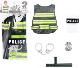 SPARKYS Policejní vesta s obuškem