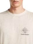 ICEBREAKER Mens Mer 150 Tech Lite SS Relax Tee Fern St, Ecru Hthr (vzorek) velikost: M