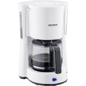Severin Type kávovar bílá připraví šálků najednou=10 skleněná konvice, s funkcí filtrování kávy - Severin KA 4816