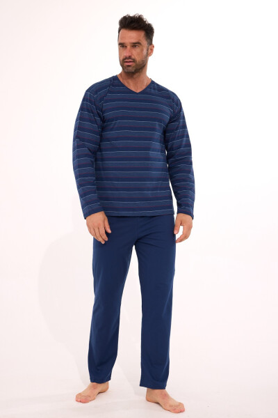 Cornette Various pyžamo 139/47 dlouhé/r S-2XL pánské tmavě modrá M