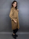 HOSH Mikinové šaty Mirela Velikost: UNI, Barva: Vínová