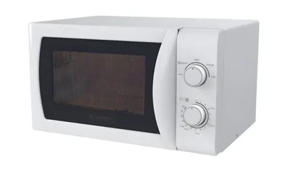 Candy CMW20SMW bílá / Mikrovlnná trouba / 700 W / 20 l / Otočné ovládání (CMW20SMW)