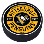 Mustang Puk Pittsburgh Penguins NHL Gear Textured Puck