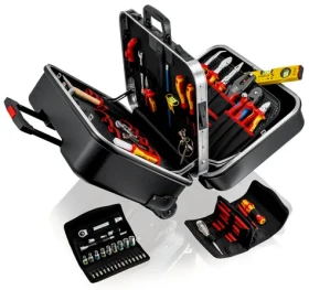 Knipex 00 21 42 Kufr s nářadím „BIG Twin“ Elektro 21-dílná (00 21 42)