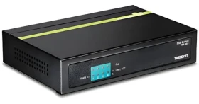 TRENDnet 5portový switch PoE 40W / Switch / 5x 10/100 Mbps / PoE (TPE-S50)
