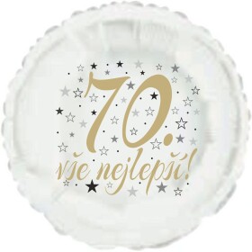 70. narozeniny balónek kruh Balonky.cz 70. narozeniny balónek kruh Balonky.cz