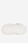 Bazénové pantofle Crocs BAYA CLOG K 207013-100 Syntetický materiál