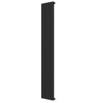 INVENA - Těleso dekorativní, vertikální mono 1800x480 černé; UG-10-C18-A