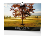 Nástěnný kalendář 2026 Baloušek - Golf - české resorty