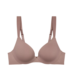 Dámská podprsenka Body Make-Up Illusion WP EX - BROWN - sv. hnědá 00ZE - TRIUMPH BROWN 80E