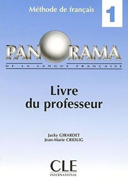 Panorama 1: Guide pédagogique - Jean-Marie Cridlig