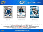 Hokejové Karty NHL 2022-23 Upper Deck Ice Hockey Hobby Box