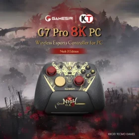 GameSir G7 Pro 8K Nioh 3 Edition černá / Herní ovladač / bezdrátový a drátový / USB-C / 8000Hz / pro PC