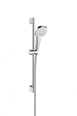 HANSGROHE - Croma Select E Set sprchové hlavice, 3 proudy, tyče a hadice, bílá/chrom 26580400