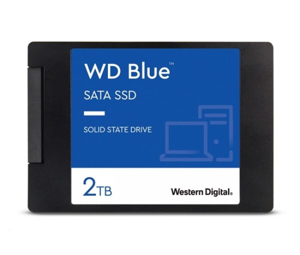 WD BLUE SSD 3D NAND WDS200T3B0A 2TB SATA/600, (R:560, W:530MB/s), 2.5" EDF_8100491