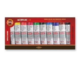 Koh-i-noor barvy akrylové 10 40 ml