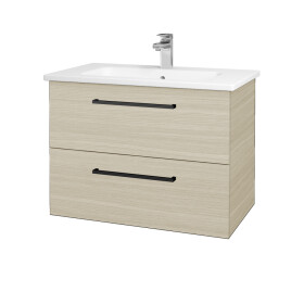 Dřevojas - Umyvadlová skříňka GIO SZZ2 80 - D04 Dub / Úchytka T06 / D04 Dub 82041H