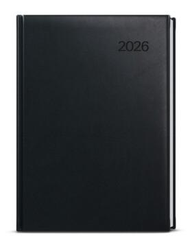Denní diář 2026 Adam Vivella B6 černá