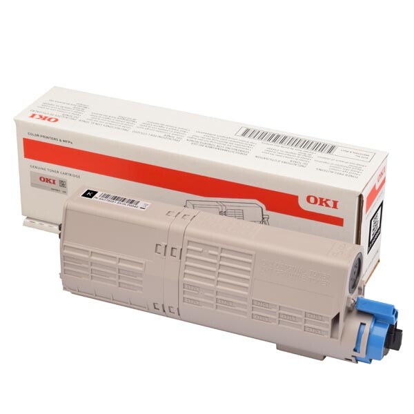 Toner OKI 46490608, černý, 7000 stran - originální toner