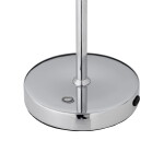 Bloomingville Stmívatelná LED lampička Lianna Silver, stříbrná barva, kov