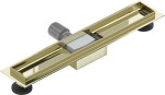 MEXEN - Flat odtokový žlab bez roštu 60 cm zlata 1515060
