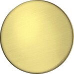 DEANTE - Click-Clack broušená zlatá výpust do umyvadla nebo bidetu, s kovovým pouzdrem - univerzální NHC_R10U