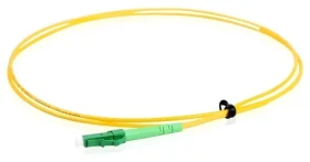 XtendLan Optický pigtail LC/APC / 9/125 SM / 0,9 mm / 1 m / G.652d LSOH (FOT-LCA-9-1-9)