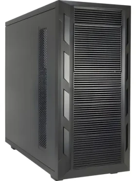 Inter-Tech IPC T-9 černá / Serverová skříň / Tower / ATX, E-ATX, SSI EEB / 6x 3,5" pozice / 2x USB-A 3.0 (88887382)