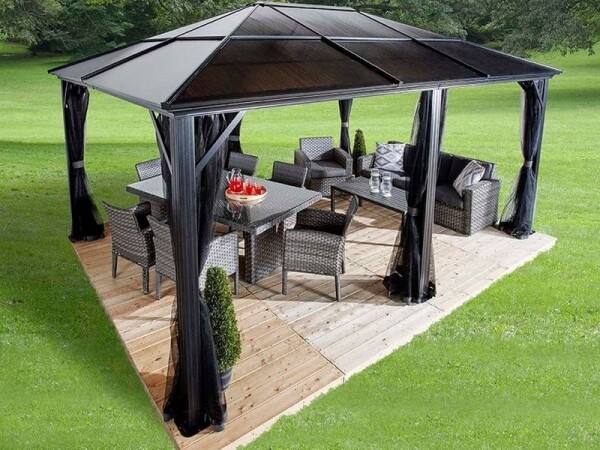 Sojag Meridien 12x16 365x485x270 cm antracit