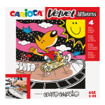 Carioca sametové omalovánky CENTO  Sport - 4 ks