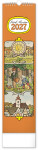 Nástěnný kalendář 2027 Notique kravata Josef Lada, 12 x 48 cm