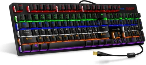 CONNECT IT NEO+ černá / Herní mechanická klávesnice / Podsvícená / USB / 1.8m (CKB-3591-CS)