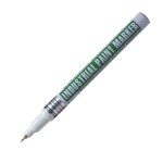 DecoColor Industrial M114 bílý lakový popisovač 1mm permanentní paint marker bílý fix na kov plast sklo dřevo porcelán průmyslové značení