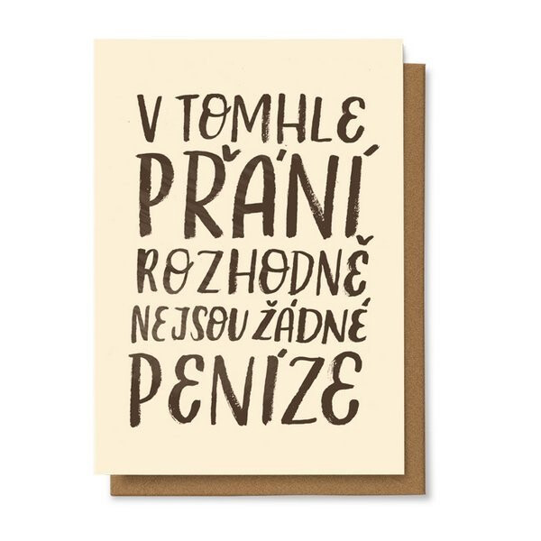 Přání V tomhle přání rozhodně nejsou žádné peníze