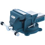 EXTOL PREMIUM 8812622 Svěrák dílenský, otočný, 100mm