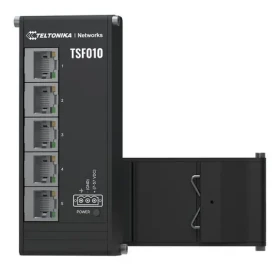 Teltonika TSF010 / průmyslový Switch / 5-Port / 100 Mbps / 7-57 VDC / IP30 (TSF010000000)