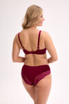 Dámské kalhotky Jovana 1313 Bordó - Gaia bordó 2XL