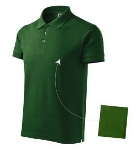 Cotton polokošile pánská lahvově zelená 2XL