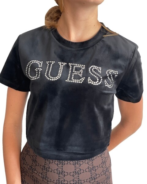 Dámský top Guess V3BI01 Couture Crop Tee