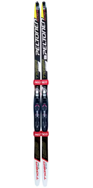 Dětské běžecké lyže PELTONEN TIGER STEP JR s vázáním ROTTEFELLA START NNN a držáky lyží (Výhodný set dětských běžek, délka 138 cm)