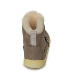 Dívčí zimní barefoot boty KESY TAUPE, Protetika, šedá - 24