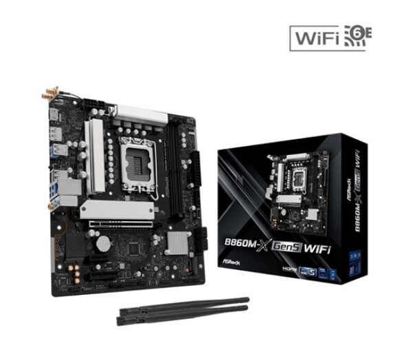 ASRock MB Sc LGA1871 B860M-X Gen5 WiFi, Intel B860, 2xDDR5, 1xDP, 1xHDMI, mATX EDF_1883126